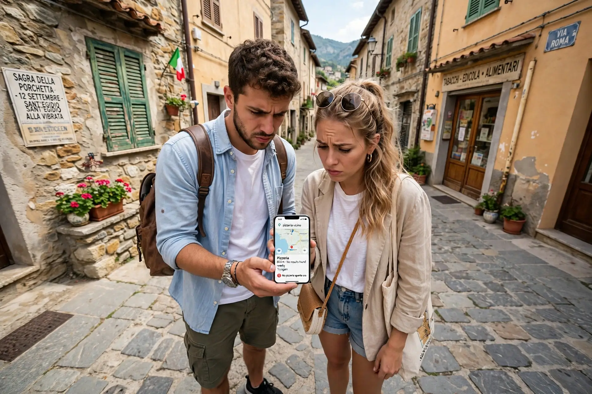 Turista cerca ristorante su Google in Abruzzo ma non ti trova